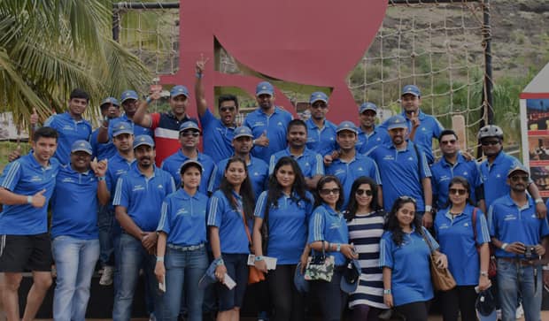 Team Building activity  at Della Adventure